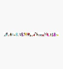 Couples Inspired Silhouette Photographic Print