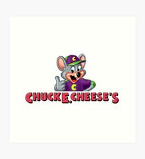 Chuck E Cheese Wall Art | Redbubble