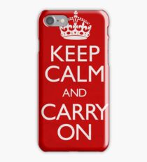 Keep Calm and Carry On iPhone 7 Case