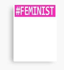 #FEMINIST Canvas Print