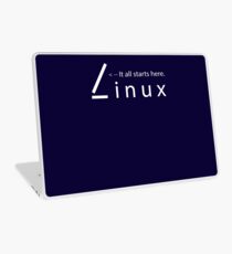 Linux - It all starts here Laptop Skin