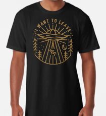 I Want To Leave Long T-Shirt