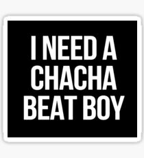 Jay Park - I NEED A CHACHA BEAT BOY Sticker