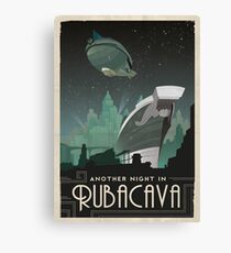Grim Fandango Reise Poster - Rubacava Leinwanddruck