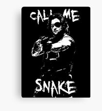 call me Snake Canvas Print