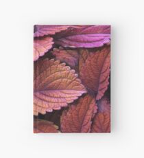 Coleus Leaves Hardcover Journal