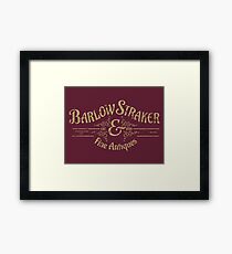 Salems Lot - Barlow And Straker Framed Print