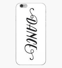 Tanz schwarz iPhone-Hülle & Cover
