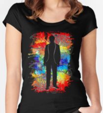 The Prisoner Psychedelic Sixties Quotes Women's Fitted Scoop T-Shirt