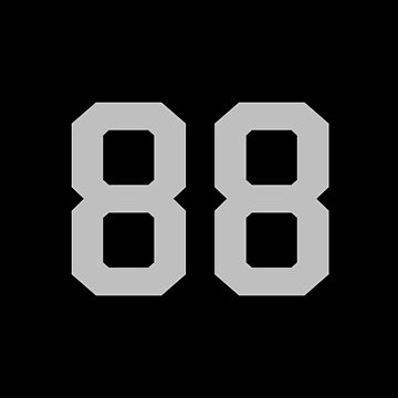 88 Black Jersey Sports Number Eighty-Eight Football 88 Coach A-Line Dress | Redbubble