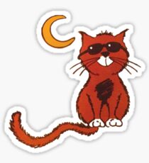 Catman Cafe Sticker