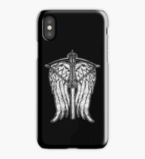 Angel Wings and Crossbow (Dirty) iPhone Case