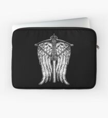 Angel Wings and Crossbow (Dirty) Laptop Sleeve