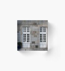 Portes françaises, Sainte-Malo, France Bloc acrylique