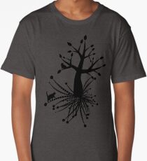 Cat's Romanticism Long T-Shirt