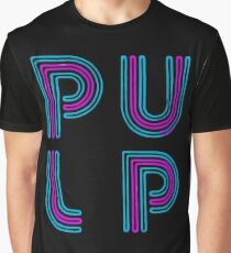 Pulp - Neon Logo Graphic T-Shirt