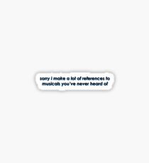 Ups, Entschuldigung Sticker