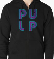 Pulp - Neon Logo Zipped Hoodie