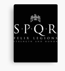 SPQR - Roman Empire Army Canvas Print