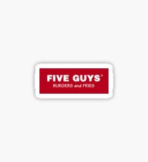 Five Guys Sticker