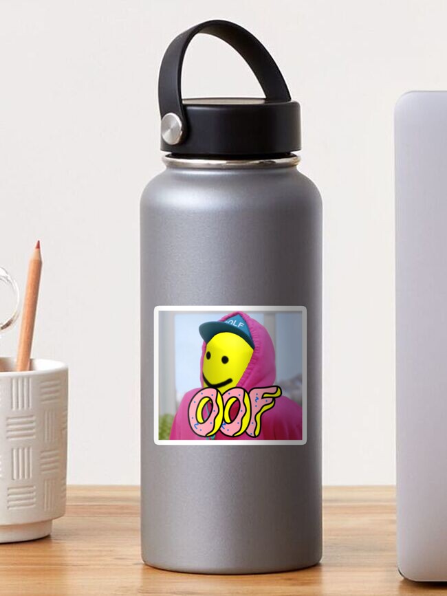 Roblox Oof Sticker Sticker By Coorbin Redbubble - roblox art board print by sunce74 redbubble