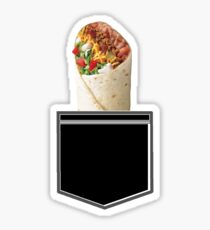 Pocket Burrito Sticker
