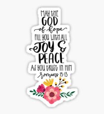Romans 15:13 Sticker