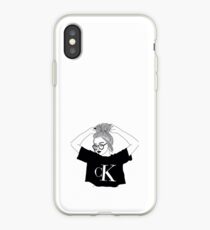 Calvin Klein Girl iPhone Case