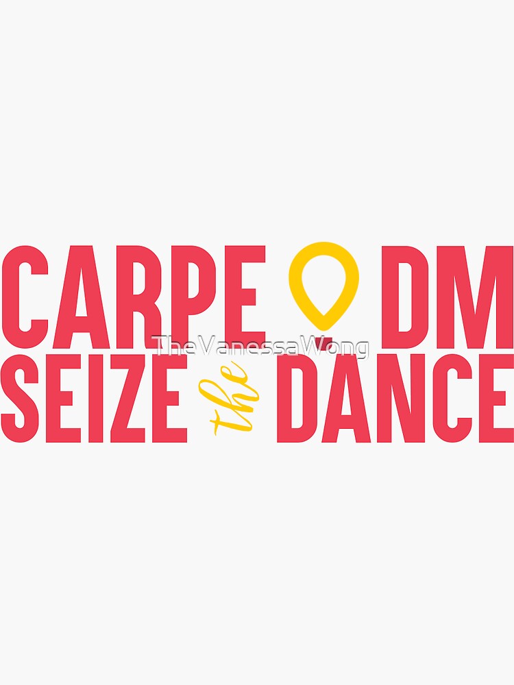 "Dance Marathon FTK" Sticker by TheVanessaWong Redbubble