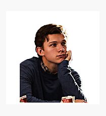 Peter Parker / Tom Holland Photographic Print