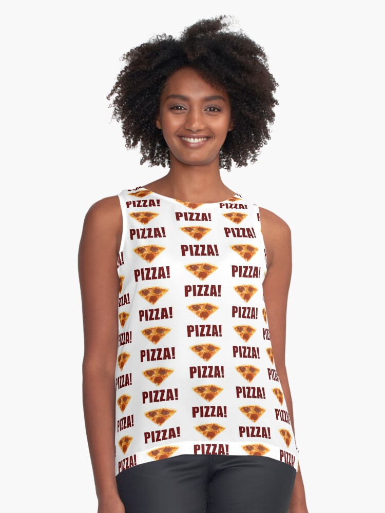 Roblox Pizza Sleeveless Top By Jenr8d Designs Redbubble - roblox pizza mini skirt by jenr8d designs redbubble