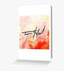 Tom Holland Greeting Card