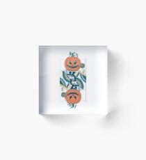 Pumpkin Player Acrylic Block