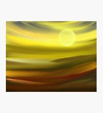PAYSAGE SOLAIRE Photographic Print