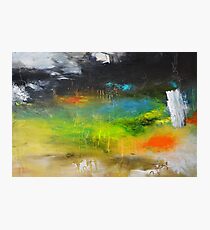 Green Abstract Art Photographic Print