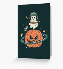 Pumpkin Planet Greeting Card