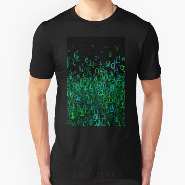 Binary Cloud Slim Fit T-Shirt