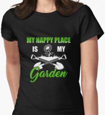 Funny T-shirt For Gardening Lovers, Awesome Gifts For Gardener Women's Fitted T-Shirt