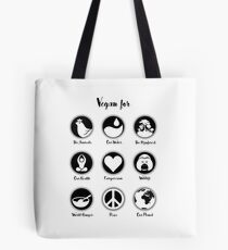 VEGAN for ... Tote Bag