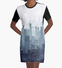 Stadt Haze T-Shirt Kleid