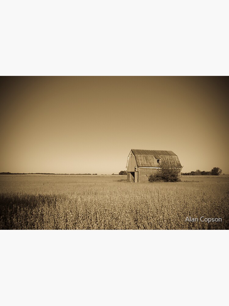 Barn beside old Route 66. Odell. Illinois. by AlanCopson