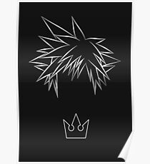 Minimal Sora from Kingdom Hearts Poster