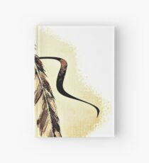 Southwest Native American Indian Tribal Art Colorful Feather Hardcover Journal