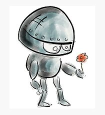 Cute Robot AI Emotion Artificial Intelligence Tech Future Photographic Print