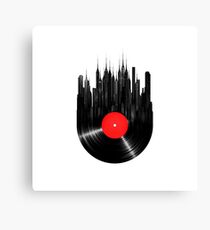 Urban Vinyl Canvas Print