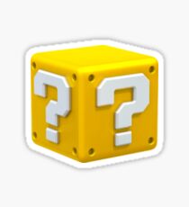 Mario Question Block Sticker