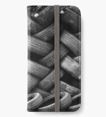 Tower of Tiered Tire Treads iPhone Wallet/Case/Skin