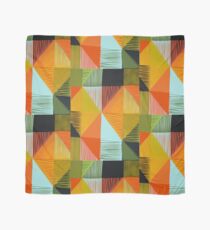 Square Triangles 3 Colorful Diamond Pattern Scarf