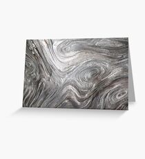 wood grain Greeting Card