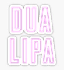 Dua Lipa name 2 Sticker